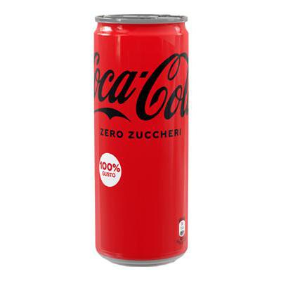 Coca Cola Zero Zuccheri Lattina 30 cl