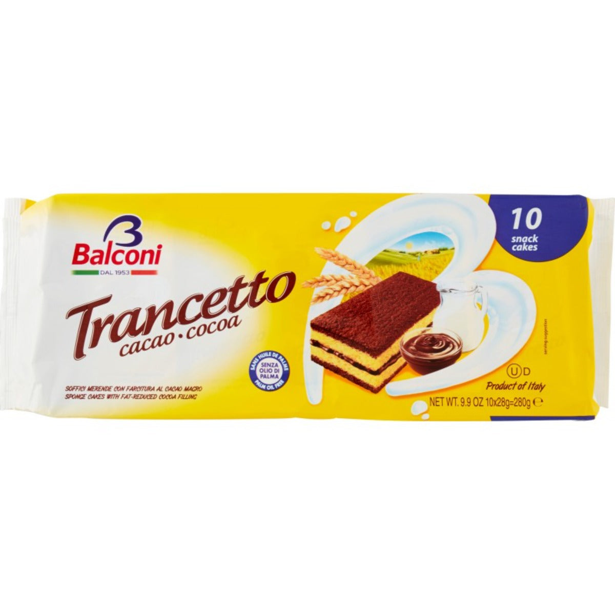 Trancetto al Cacao Balconi 10x28gr
