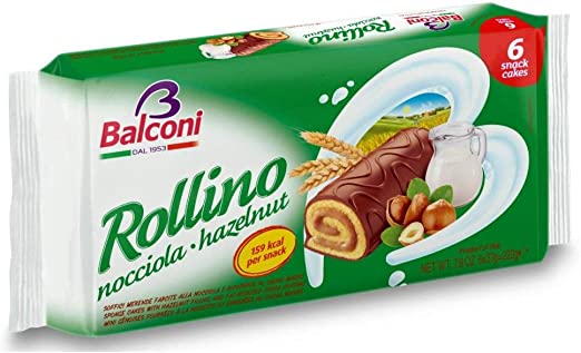 Rollino alla Nocciola Balconi 6x37gr