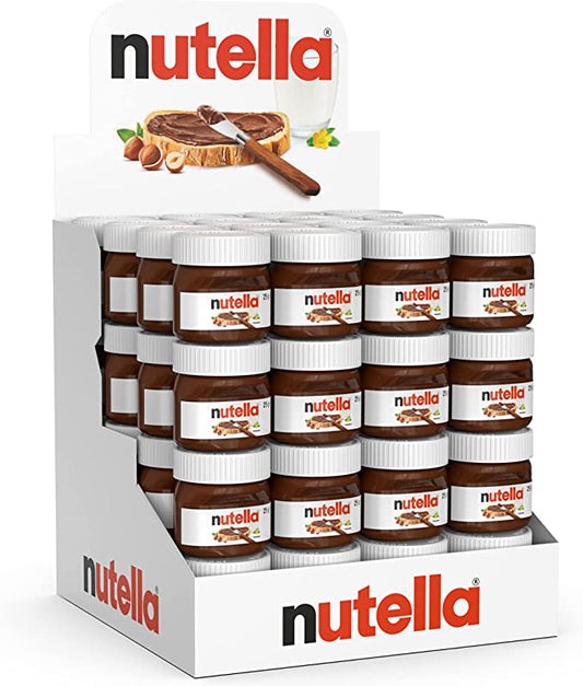 Nutella Crema Da Spalmare Alle Nocciole E Al Cacao, Mini Vasetti Da 25 G