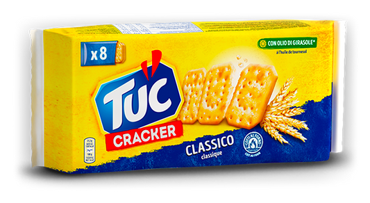 Tuc Cracker Classico cotto al forno 8 monoporzioni 250g